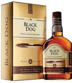Black Dog Triple Gold Reserve Whiskey