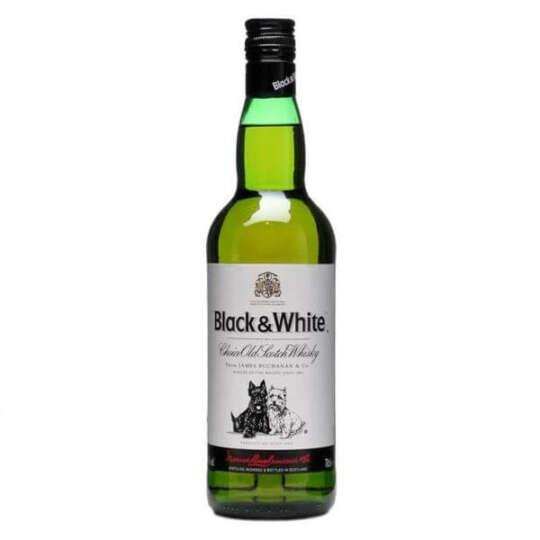 Black & White 12years Whiskey