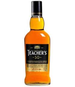 Teacher's 50 12 Years Whiskey