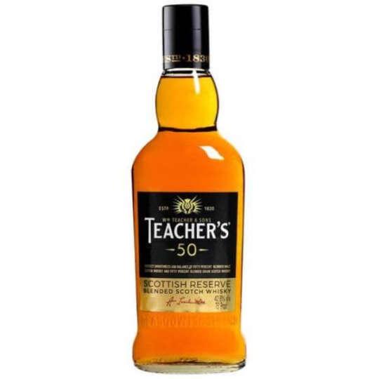 Teacher's 50 12 Years Whiskey