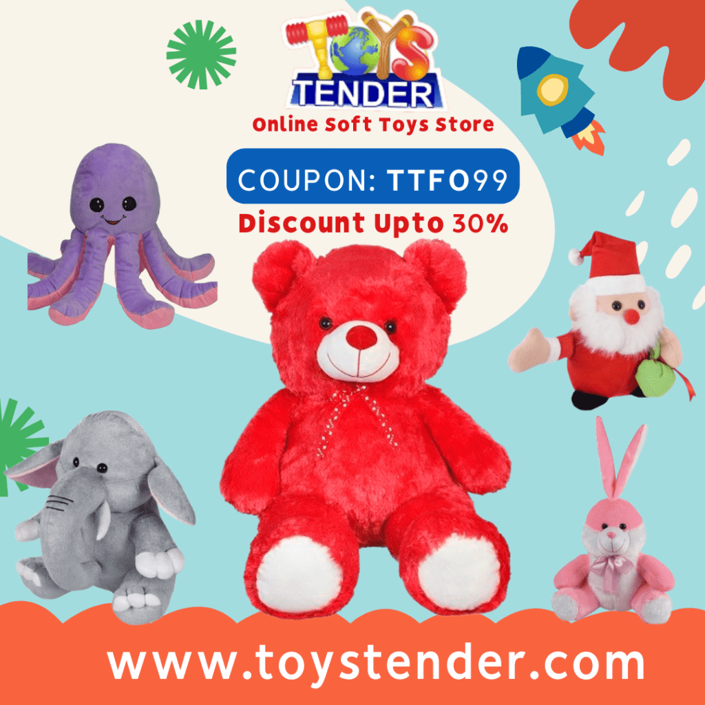 Buy Soft Toys Online at toystender.com