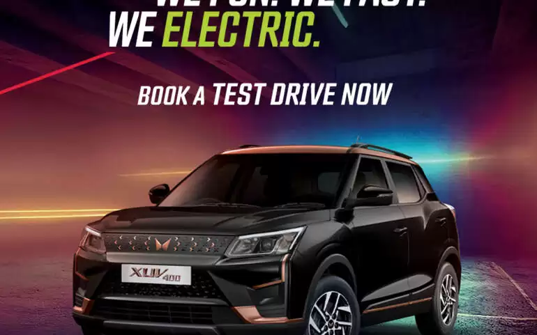 Mahindra XUV 400 electric SUV launching next month