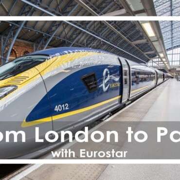 Arif Patel Preston Travelling From London UK to Paris France by EUROSTAR Train