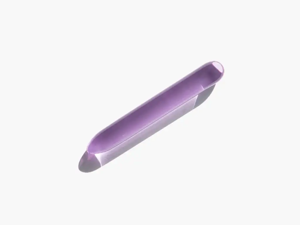 An Approachable Glass Dildo